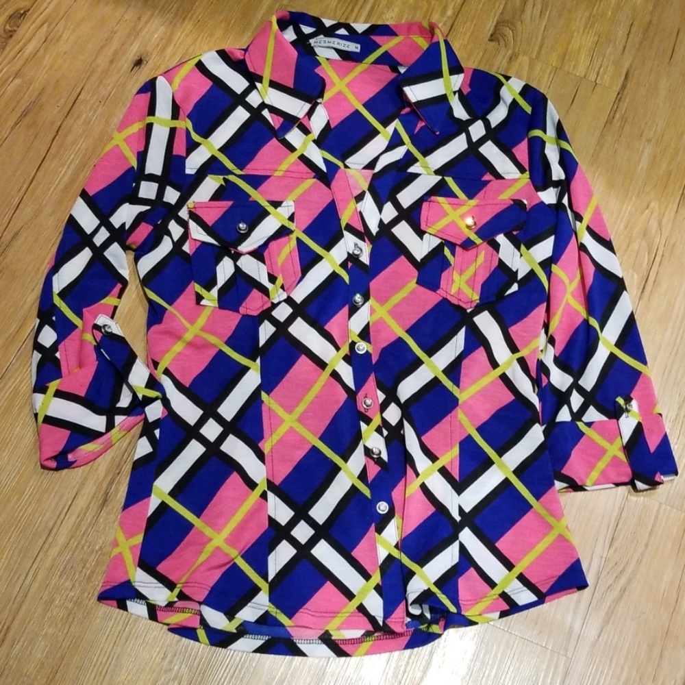 Mesmerize collared shirt